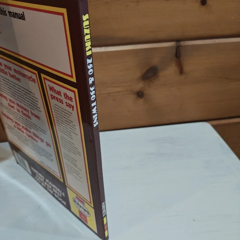 Suzuki 250 & 350 Twins Haynes Service Repair‎ Workshop Manual 1968-78